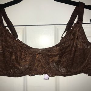 36DD Savage X Fenty Unlined Floral Lace Bra
